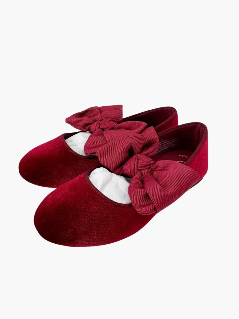 NEW Cat & Jack Toddler Girls' Chloe Mary Jane Flats - Red - Size 11